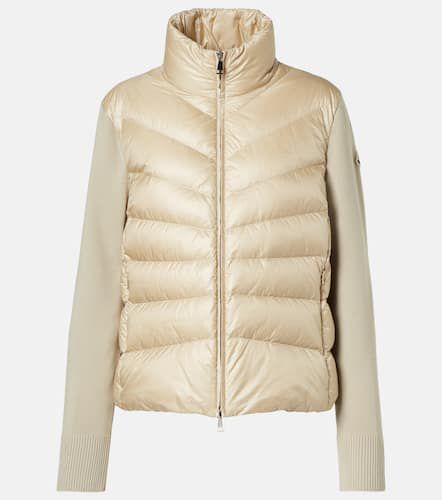 Cardigan matelassé en laine - Moncler - Modalova