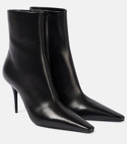 Bottines Ashley 90 en cuir - Saint Laurent - Modalova