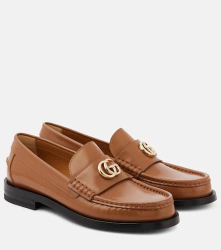 Gucci Mocassins Double G en cuir - Gucci - Modalova