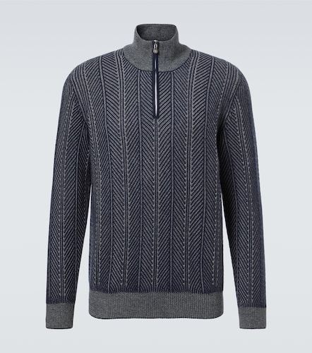 Pull Herringbone en cachemire - Brunello Cucinelli - Modalova