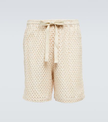 Short en macramé de coton mélangé - Commas - Modalova