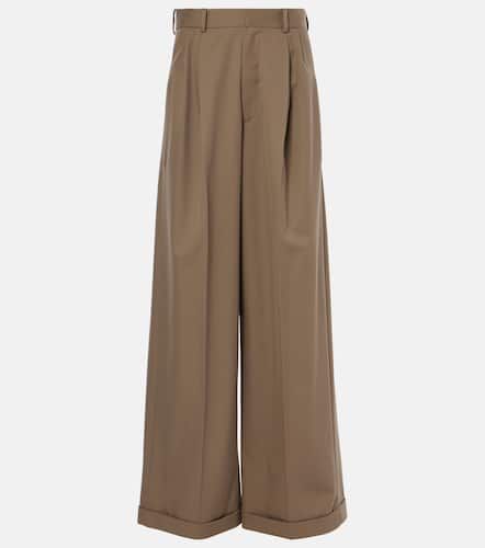 Pantalon ample en coton et soie - Loewe - Modalova