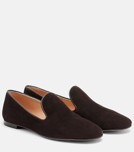 Gianvito Rossi Mocassins en daim - Gianvito Rossi - Modalova