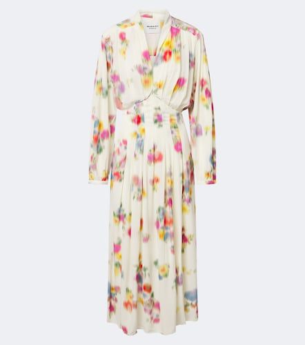 Marant Etoile Robe midi à fleurs - Marant Etoile - Modalova