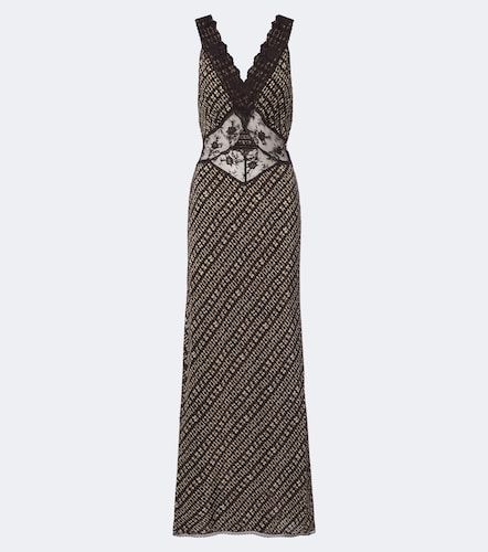 Robe longue Astrid à détails en dentelle - SIR - Modalova