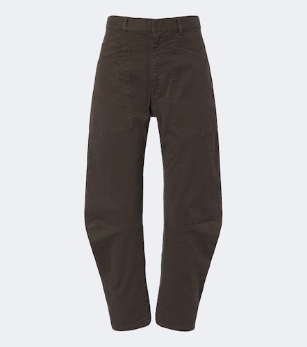 Pantalon tonneau Shon en sergé de coton - Nili Lotan - Modalova
