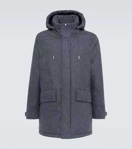 Zegna Manteau doudoune en laine - Zegna - Modalova