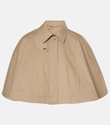 Chloé Cape courte en gabardine de coton - Chloe - Modalova