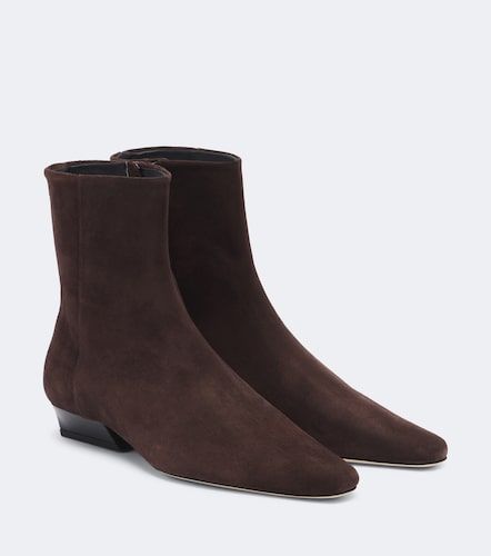 Staud Bottines Wally en daim - Staud - Modalova