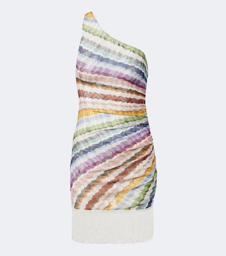 Robe de plage asymétrique à franges - Missoni - Modalova
