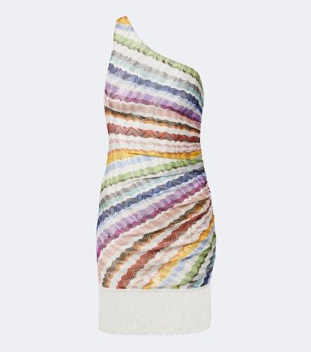 Robe de plage asymétrique à franges - Missoni - Modalova