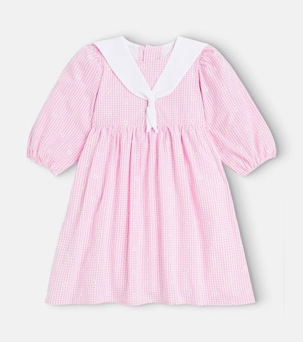 Robe Amelia brodée en coton mélangé - La Coqueta - Modalova
