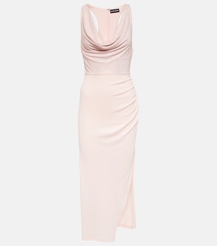 David Koma Robe midi à cristaux - David Koma - Modalova