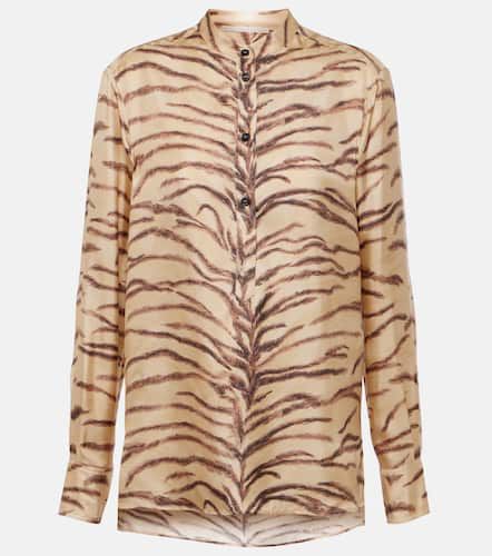 Chemise imprimée en soie - Stella McCartney - Modalova