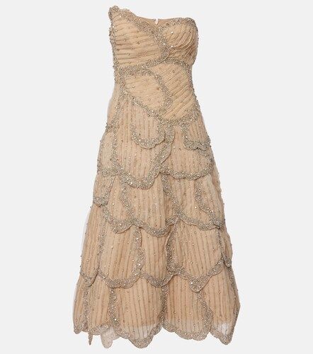 Robe de cocktail Sylvie à ornements - Costarellos - Modalova
