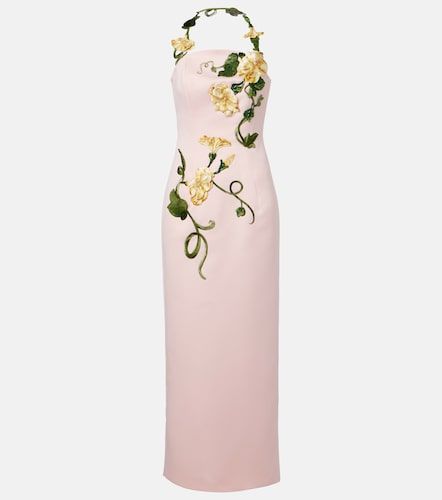 Robe Ava à appliqués floraux - Leo Lin - Modalova