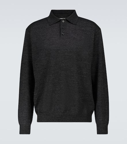 Pull polo à manches longues en laine - Maison Margiela - Modalova
