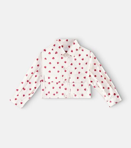 Veste imprimée en coton mélangé - Monnalisa - Modalova