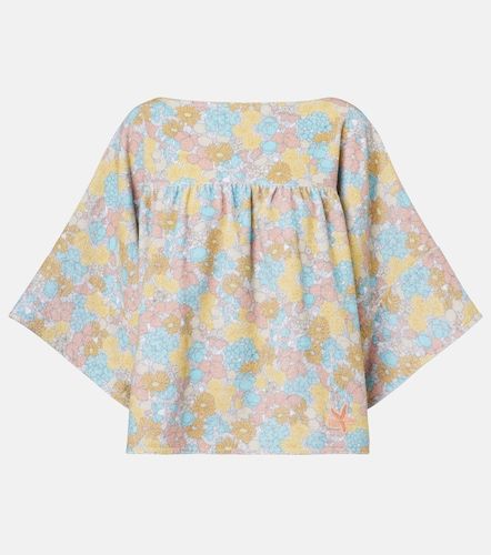 Chloé Top en coton à fleurs - Chloe - Modalova