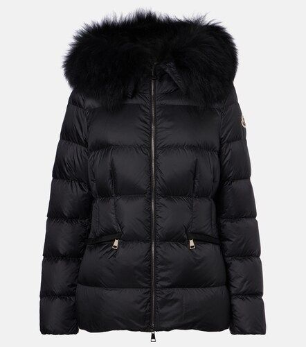Doudoune Boed à finitions en peau lainée - Moncler - Modalova