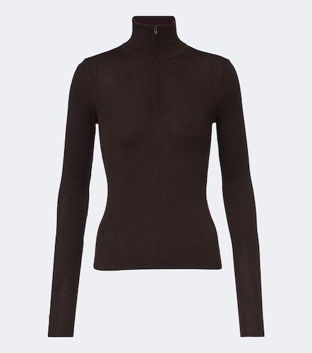 Pull Sade en laine et soie - The Frankie Shop - Modalova