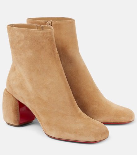 Bottines Minny Booty 70 en daim - Christian Louboutin - Modalova