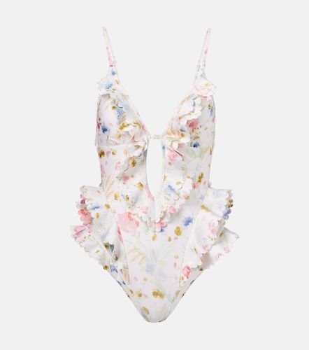 Maillot de bain à fleurs - Zimmermann - Modalova