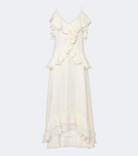 Xu Zhi Robe midi en soie mélangée - Xu Zhi - Modalova