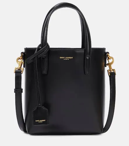 Sac Toy Shopping Mini en cuir - Saint Laurent - Modalova