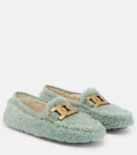 Ballerines Gommino en shearling - Tod's - Modalova