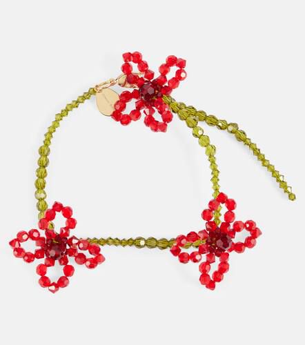 Bracelet à fleurs et cristaux - Simone Rocha - Modalova