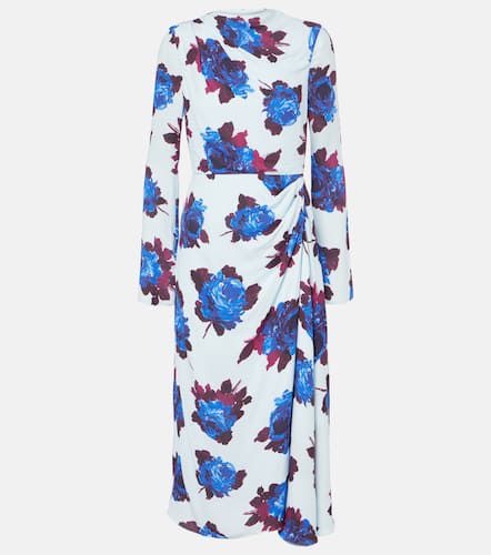 Erdem Robe midi en crêpe à fleurs - Erdem - Modalova