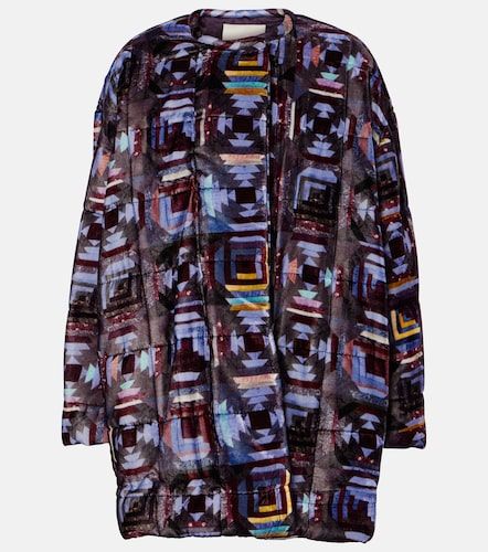 Manteau Doriane matelassé et imprimé - Isabel Marant - Modalova
