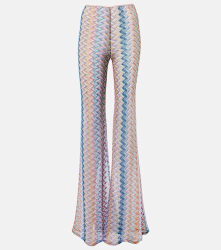 Pantalon évasé Zigzag en lamé - Missoni - Modalova