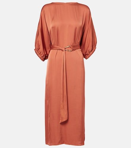 Velvet Robe midi Laurel en satin - Velvet - Modalova