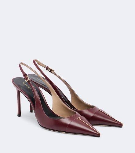 Escarpins slingback en cuir - Tom Ford - Modalova