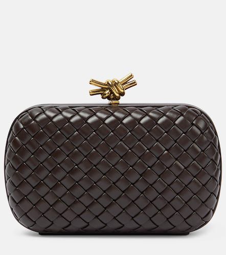 Pochette Knot Chain Intreccio en cuir - Bottega Veneta - Modalova