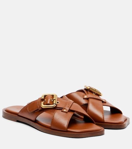 Chloé Mules Nil en cuir - Chloe - Modalova