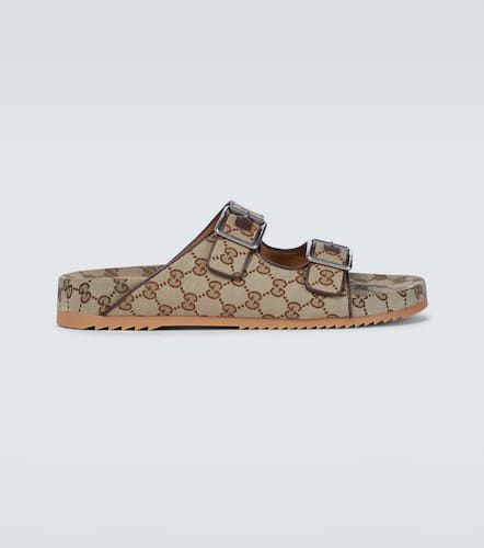 Gucci Mules en toile GG Supreme - Gucci - Modalova