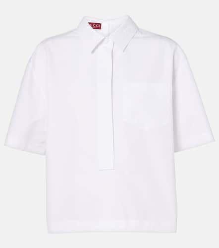 Gucci Chemise en coton embossé - Gucci - Modalova