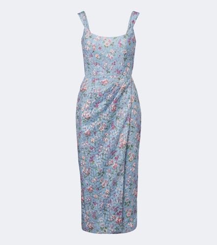 Robe bustier Marla en dentelle à fleurs - Markarian - Modalova