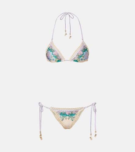 Zimmermann Bikini Indra à fleurs - Zimmermann - Modalova
