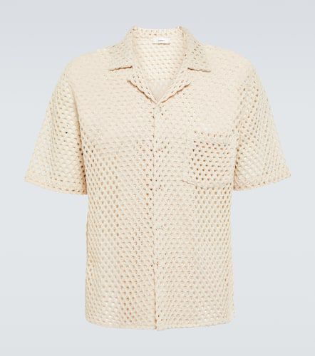 Chemise en macramé de coton mélangé - Commas - Modalova