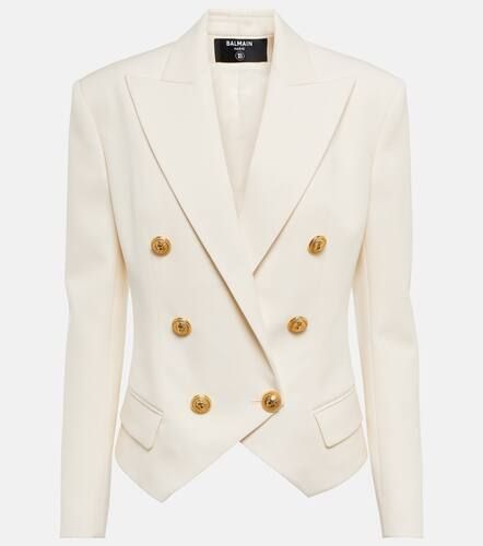 Balmain Blazer en laine - Balmain - Modalova