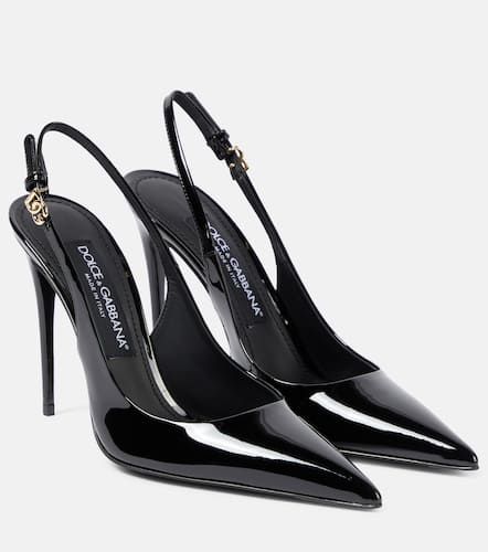 Escarpins en cuir verni - Dolce&Gabbana - Modalova