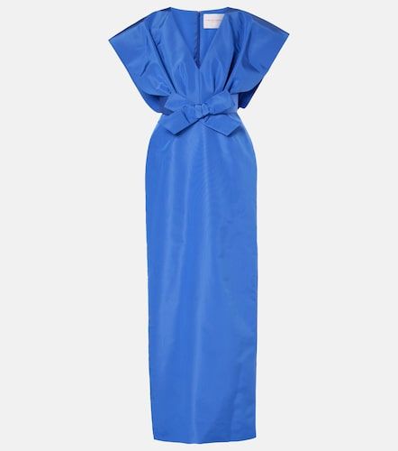 Robe en soie à nœud - Carolina Herrera - Modalova