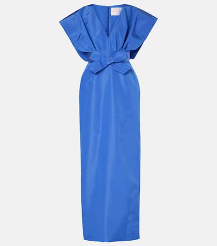 Robe longue en soie - Carolina Herrera - Modalova