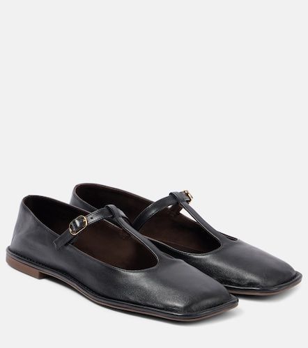 Ballerines Square T-Strap en cuir - The Row - Modalova