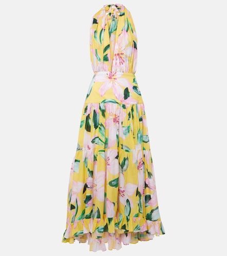 Robe midi Marie Rose en coton à fleurs - Alexandra Miro - Modalova