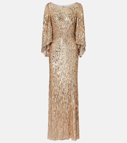 Robe longue Ines à sequins - Jenny Packham - Modalova